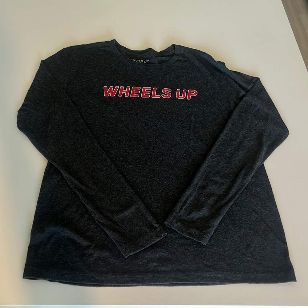 Wheels Up Long Sleeve Stretch Tee